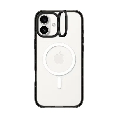 Casetify Iphone 16 Plus Case Black Impact Ring Stand Case Magsafe Compatible  _iphone6.1 (2019) Mirro In White