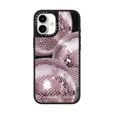 Casetify Iphone 16 Plus Case Black On Black Mirror Case Magsafe Compatible  Alisha Marie Disco Baby Case Case