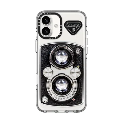 Casetify Iphone 16 Plus Case Clear Impact Clear Case Magsafe Compatible  Camera Case - Vintage  In Pattern