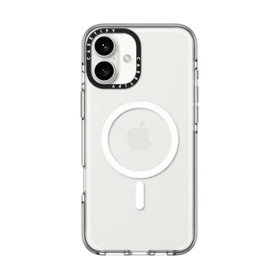 Casetify Iphone 16 Plus Case Clear Impact Clear Case Magsafe Compatible  _iphone5.8 (2019) Mirror Cas In Transparent