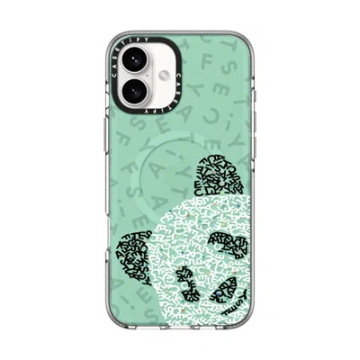 Casetify Iphone 16 Plus Case Clear Impact Clear Case Magsafe Compatible  Hi! Panda!  In Transparent
