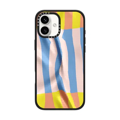 Casetify Iphone 16 Plus Case Matte Black Impact Case Magsafe Compatible  Pattern Afternoon At Bondi