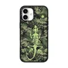 Casetify Iphone 16 Plus Case Matte Black Impact Case Magsafe Compatible  Pattern Camo Skeleton In Black