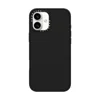 Casetify Iphone 16 Plus Case Matte Black Impact Case  Pattern Custom  In Black