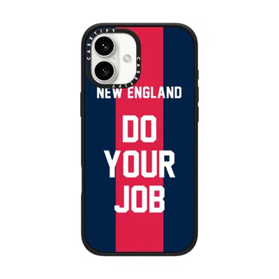 Casetify Iphone 16 Plus Case Matte Black Impact Case  Superbowl - Do Your Job