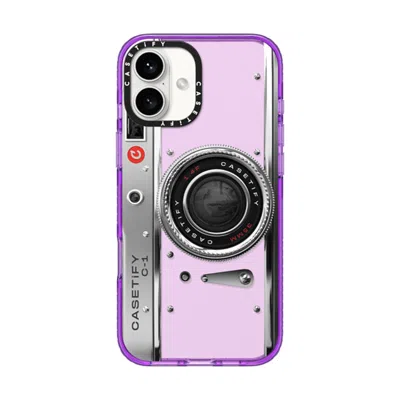 Casetify Iphone 16 Plus Case Purple Impact Case  Camera Case - Classic