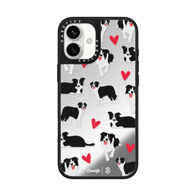 Casetify Iphone 16 Plus Case Silver On Black Mirror Case Magsafe Compatible  3hk Cny #3
