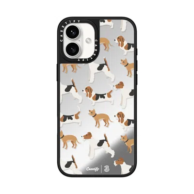 Casetify Iphone 16 Plus Case Silver On Black Mirror Case Magsafe Compatible  3hk Cny #4