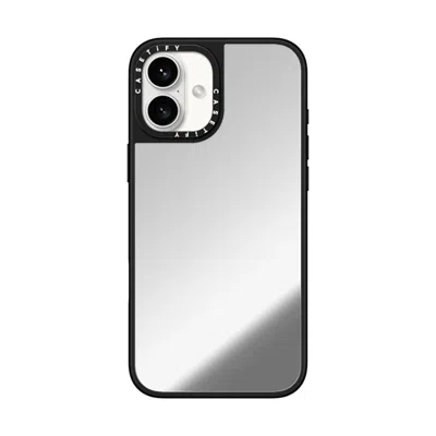 Casetify Iphone 16 Plus Case Silver On Black Mirror Case Magsafe Compatible  Nft Your Case (cms Edition / Rc3