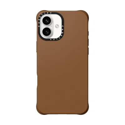 Casetify Iphone 16 Plus Case Tan Bioveg Case Magsafe Compatible   Nft Your Case (cms Edition / Rc3)  In Brown