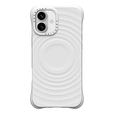 Casetify Iphone 16 Plus Case White Ripple Case  Ripple Case - White - Iphone 16 Plus