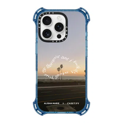 Casetify Iphone 16 Pro Case Baby Blue Bounce Case Magsafe Compatible  Alisha Marie Sunsets & Therapy Case Cas