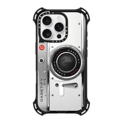 Casetify Iphone 16 Pro Case Black Bounce Case Magsafe Compatible  Camera Case - Classic