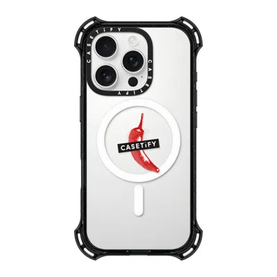 Casetify Iphone 16 Pro Case Black Bounce Case Magsafe Compatible  “spicy Hot Pot Only"
