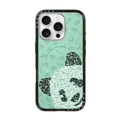 Casetify Iphone 16 Pro Case Black Compact Case Magsafe Compatible  Hi! Panda!