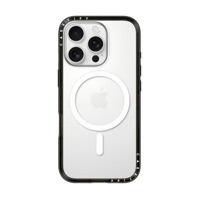 Casetify Iphone 16 Pro Case Black Compact Case Magsafe Compatible  Pattern Custom