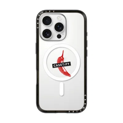 Casetify Iphone 16 Pro Case Black Compact Case Magsafe Compatible  “spicy Hot Pot Only"
