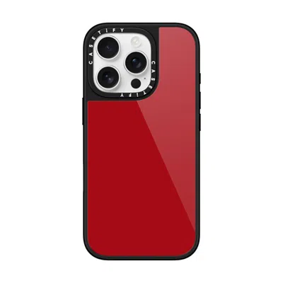 Casetify Iphone 16 Pro Case Black Glaze Case Magsafe Compatible  Cherry On Top