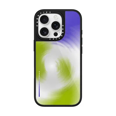 Casetify Iphone 16 Pro Case Black Glaze Case Magsafe Compatible  Gradient,futurism Matcha Ripples
