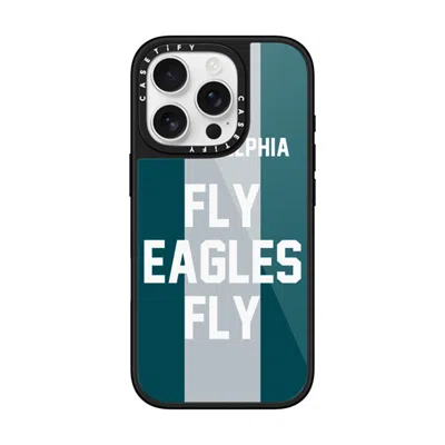 Casetify Iphone 16 Pro Case Black Glaze Case Magsafe Compatible  Superbowl - Fly Eagles Fly