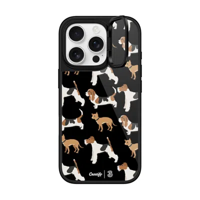 Casetify Iphone 16 Pro Case Black Glaze Ring Stand Case Magsafe Compatible  3hk Cny #4