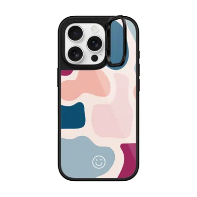 Casetify Iphone 16 Pro Case Black Glaze Ring Stand Case Magsafe Compatible  Kic Army  In Burgundy