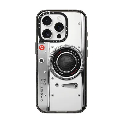 Casetify Iphone 16 Pro Case Black Impact Case  Camera Case - Classic