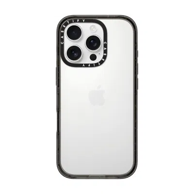 Casetify Iphone 16 Pro Case Black Impact Case  _iphone6.1 (2019) Impact Case W/ Black Camera Ring -fr