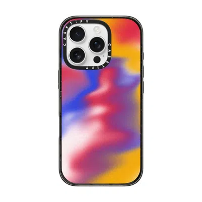 Casetify Iphone 16 Pro Case Black Impact Case  Gradient,futurism Primary Aura