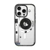 Casetify Iphone 16 Pro Case Black Impact Case Magsafe Compatible  Camera Case - Retro  In Black