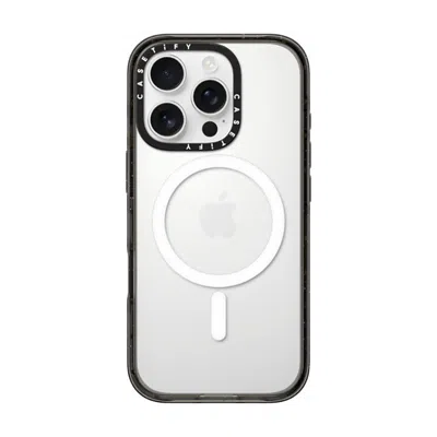 Casetify Iphone 16 Pro Case Black Impact Case Magsafe Compatible  _iphone6.1 (2019) Impact Case W/ Bl