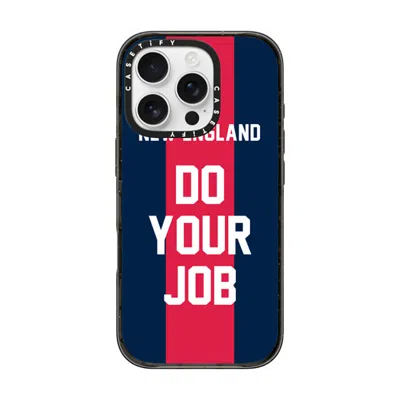 Casetify Iphone 16 Pro Case Black Impact Case  Superbowl - Do Your Job