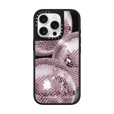 Casetify Iphone 16 Pro Case Black On Black Mirror Case Magsafe Compatible  Alisha Marie Disco Baby Case Caset