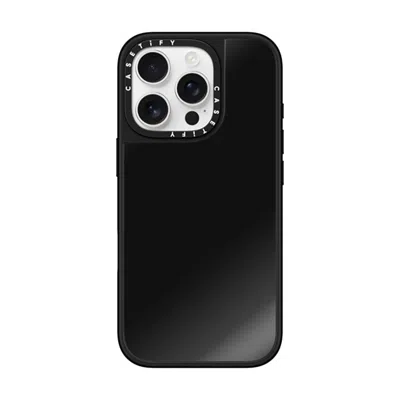 Casetify Iphone 16 Pro Case Black On Black Mirror Case Magsafe Compatible  _iphone6.1 (2019) Mirror C