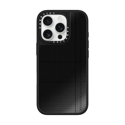 Casetify Iphone 16 Pro Case Black On Black Mirror Case Magsafe Compatible  Metrics