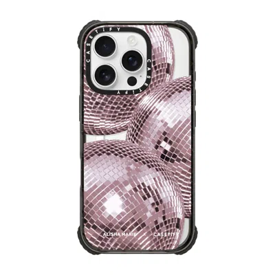 Casetify Iphone 16 Pro Case Black Ultra Impact Case Magsafe Compatible  Alisha Marie Disco Baby Case