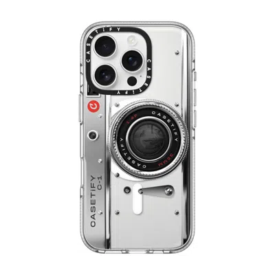 Casetify Iphone 16 Pro Case Clear Impact Clear Case Magsafe Compatible  Camera Case - Classic  In Transparent