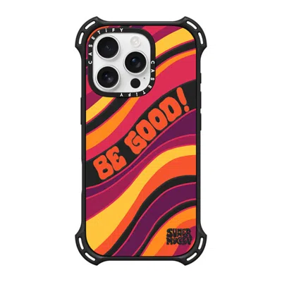 Casetify Iphone 16 Pro Case Matte Black Bounce Case Magsafe Compatible  Be Good - Summer Mckeen X  Ca In Multi