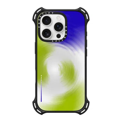 Casetify Iphone 16 Pro Case Matte Black Bounce Case Magsafe Compatible  Gradient,futurism Matcha Ripples