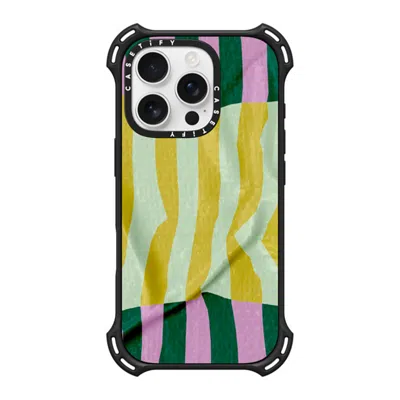 Casetify Iphone 16 Pro Case Matte Black Bounce Case Magsafe Compatible  Pattern Afternoon At Capri