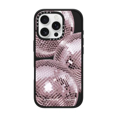 Casetify Iphone 16 Pro Case Matte Black Impact Case Magsafe Compatible  Alisha Marie Disco Baby Case