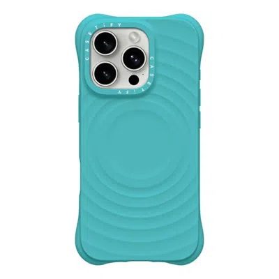 Casetify Iphone 16 Pro Case Mint Blue Ripple Case  Iphone 16 Pro - Ripple Case - Mint Blue