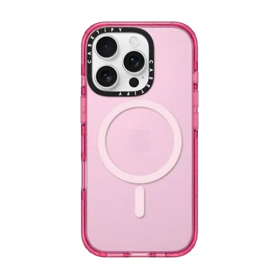 Casetify Iphone 16 Pro Case Pink Fizz Impact Case Magsafe Compatible  Bretman Custom Case