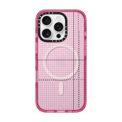 Casetify Iphone 16 Pro Case Pink Fizz Impact Case Magsafe Compatible  Metrics