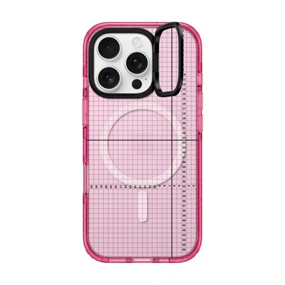 Casetify Iphone 16 Pro Case Pink Impact Ring Stand Case Magsafe Compatible  Metrics