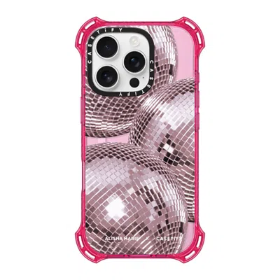 Casetify Iphone 16 Pro Case Primrose Pink Bounce Case Magsafe Compatible  Alisha Marie Disco Baby Case Caseti