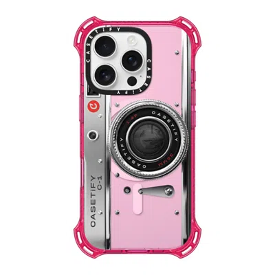 Casetify Iphone 16 Pro Case Primrose Pink Bounce Case Magsafe Compatible  Camera Case - Classic