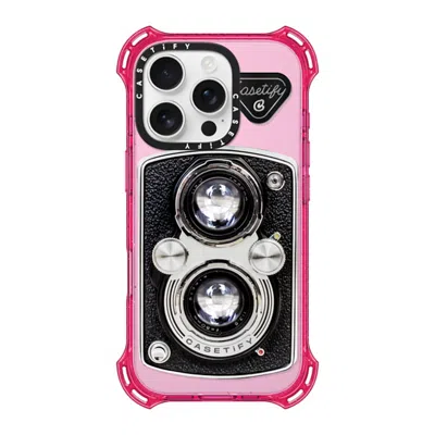 Casetify Iphone 16 Pro Case Primrose Pink Bounce Case Magsafe Compatible  Camera Case - Vintage