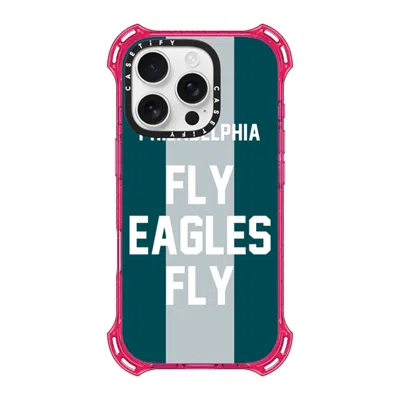 Casetify Iphone 16 Pro Case Primrose Pink Bounce Case Magsafe Compatible  Superbowl - Fly Eagles Fly