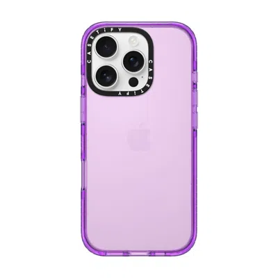 Casetify Iphone 16 Pro Case Purple Impact Case  Bretman Custom Case
